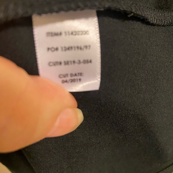 NWT Torrid 1 Blouse Black Stretch Lace Arm Top 1X Shirt Body Hugging - Picture 4 of 8